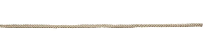 PES hemp coloured braided rope