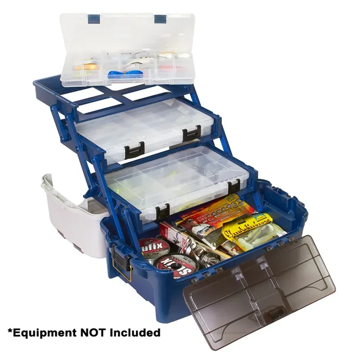 Plano Hybrid Hip 3-Stowaway Tackle Box 3700 – Blue – 723700