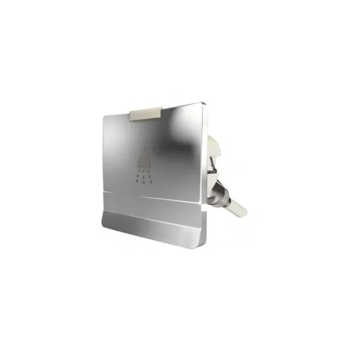 Plastimo Chrome Niche Without Mixer – Innovative Flush-Mount Design with Self-Locking Tabs for Easy Installation in UV Resistant ABS with Watertight Lid