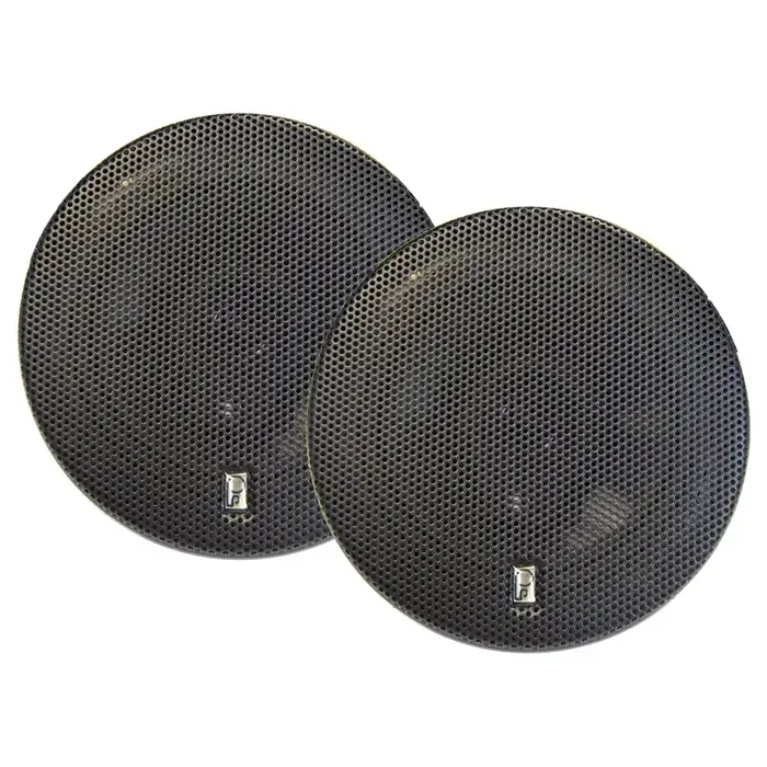 Poly-Planar MA-8505B 5in 200 Watt Titanium Series Speakers – Black