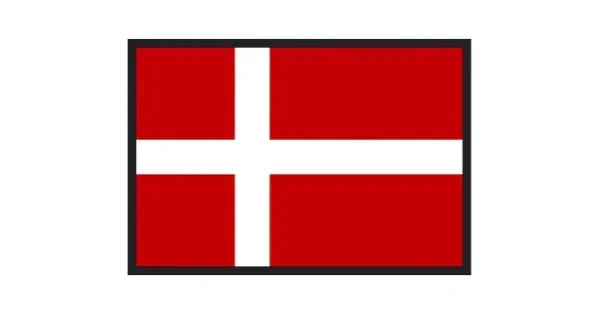 Polyester Flag Denmark 50x75cm