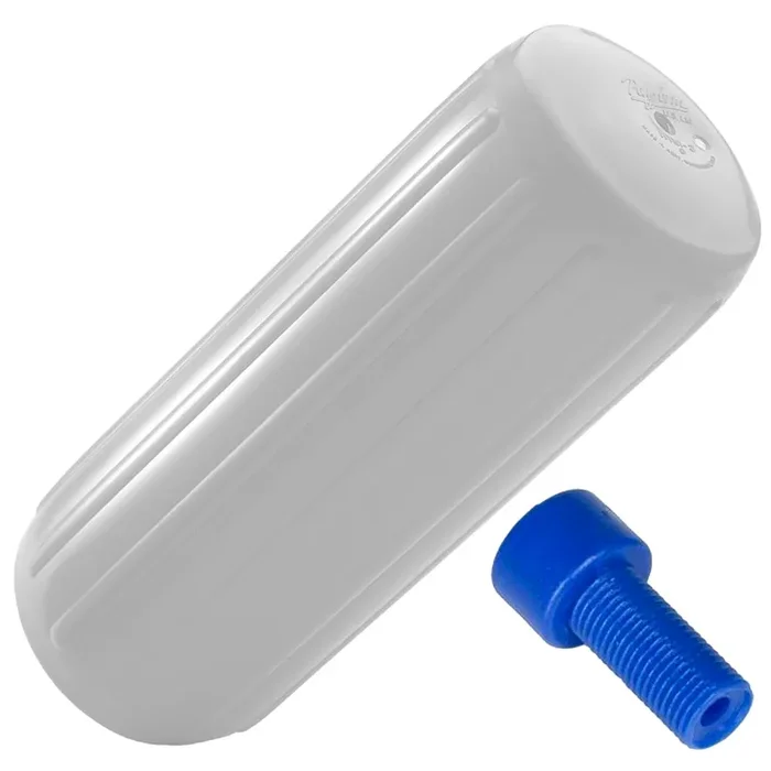 Polyform HTM-3 Fender 10.5″ x 27″ – White w/Adapter – HTM-3-WHITE