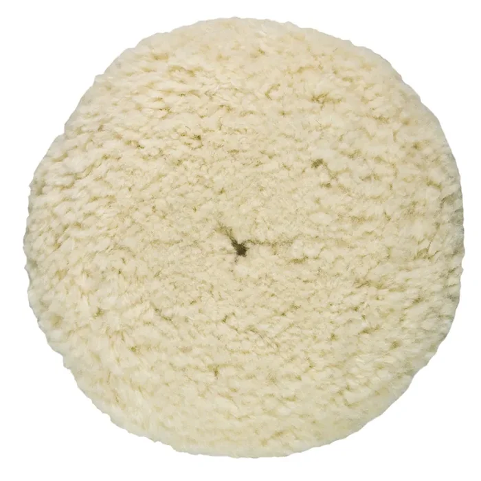 Presta Rotary Wool Buffing Pad – White Heavy Cut