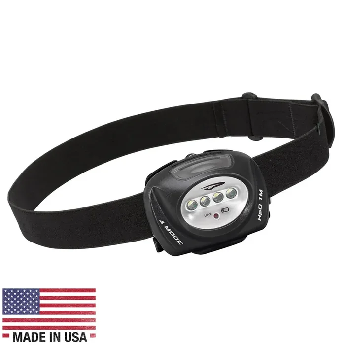 Princeton Tec QUAD Industrial Headlamp – Black
