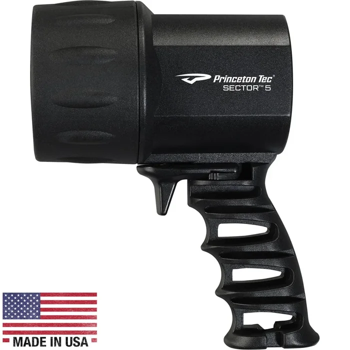 Princeton Tec Sector 5 LED Spotlight – Black