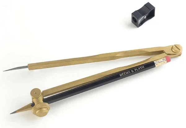 Professional Brass Pencil Compass