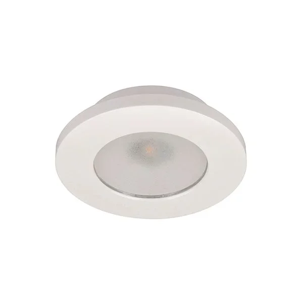 Quick Ted Downlighter White 10-30V 2W Daylight LED Screw Fit