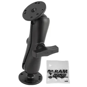 RAM Mount 1.5in Double Ball Mount with Hardware for Garmin Striker + More