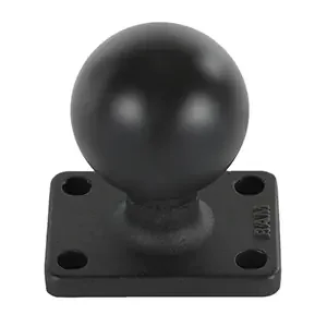 RAM Mount 1.5in x 2in Rectangle Base with 1.5in Ball