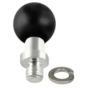 RAM Mount 1in Ball Connected to 3/8in-16 Threaded Post