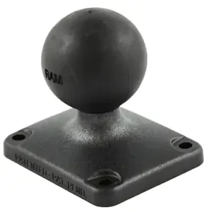 RAM Mount 2in x 2.5in Rectangle Composite Base with 1.5in Ball