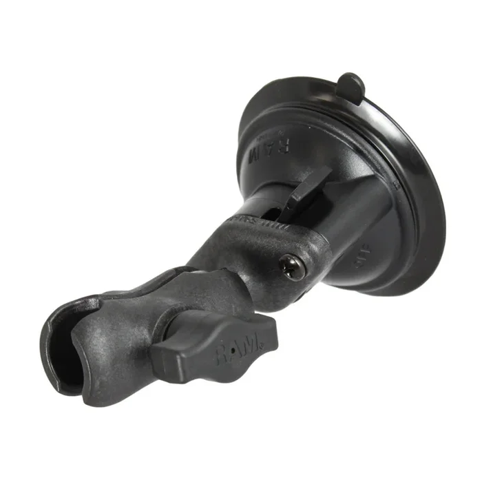 RAM Mount Composite Twist Lock Suction Cup Mount – Short Arm [RAP-B-166-A-DU1]