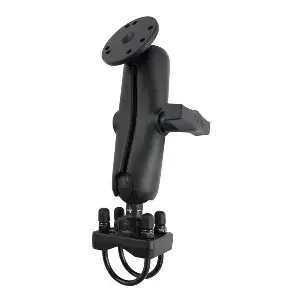RAM Mount RAM Double U-Bolt Rail Mount for Larger Rails