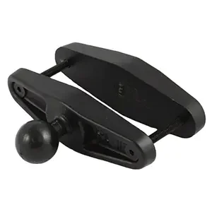RAM Mount Square Post Base Clamp 5in Wide with 1.5in Ball