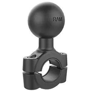 RAM Mount Torque 3/4in – 1in Diameter Handlebar/Rail Base with C Size 1.5in Ball