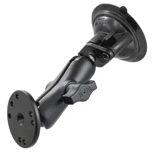 RAM Mount Twist Lock Suction Cup with Round Base Adapter
