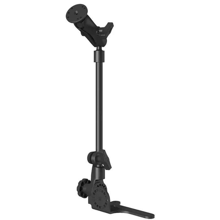 RAM Mount Universal No-Drill™ RAM POD HD™Vehicle Mount w/Double Socket Arm & 2.5″ Round Base AMPs Hole Pattern