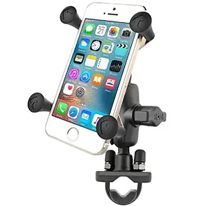 RAM Mount X-Grip Phone Mount with Handlebar U-Bolt Base
