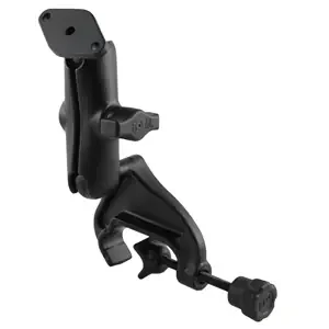 RAM Mount Yoke Clamp Mount Double Socket Arm with Diamond Base Adapter
