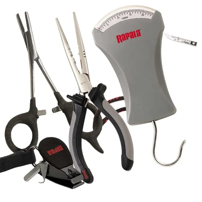 Rapala Combo Pack – Pliers, Forceps, Scale & Clipper – RTC-6PFSC