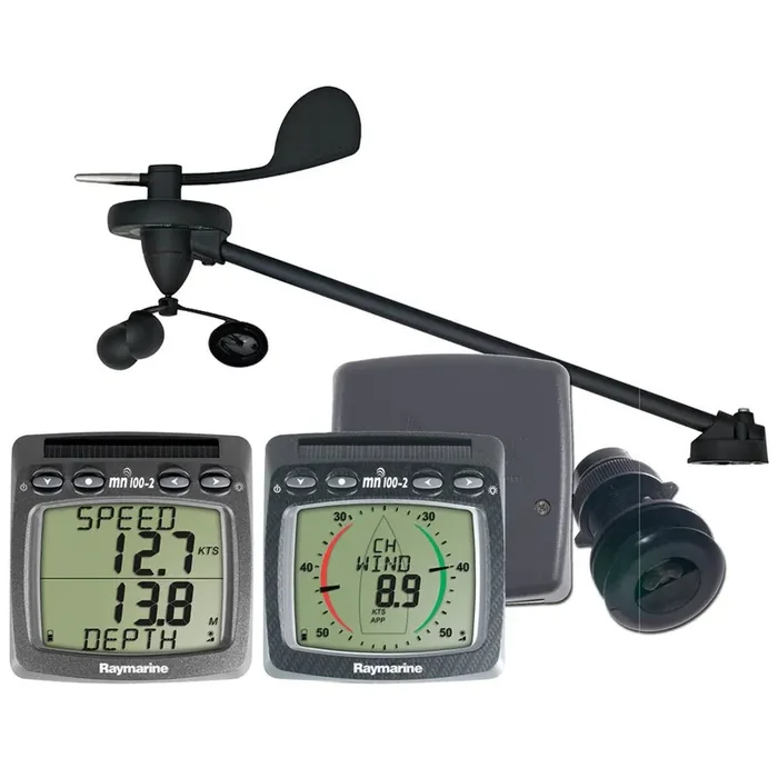 Raymarine Wireless Wind, Speed & Depth System with Triducer