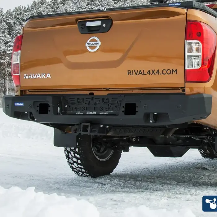 Rear Bumper Aluminium Rival4x4 Nissan Navara NP300 2015+
