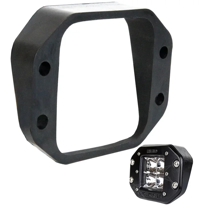 RIGID Industries D-Series Angled Flush Mount Kit – Up/Down