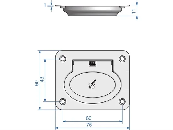 ROCA Latch Hatch Handle