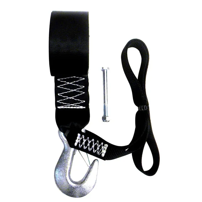 Rod Saver PWC Winch Strap Replacement with Soft Hook – 12ft