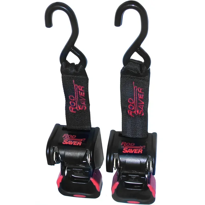 Rod Saver Retractable Transom Tie-Down – 40in – Pair