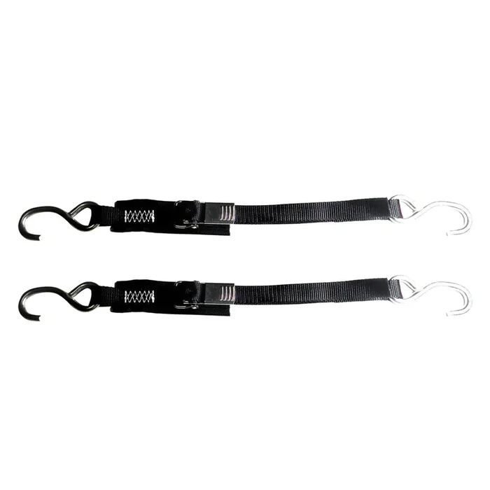 Rod Saver Stainless Steel Quick Release Transom Tie-Down – 1in x 4ft – Pair