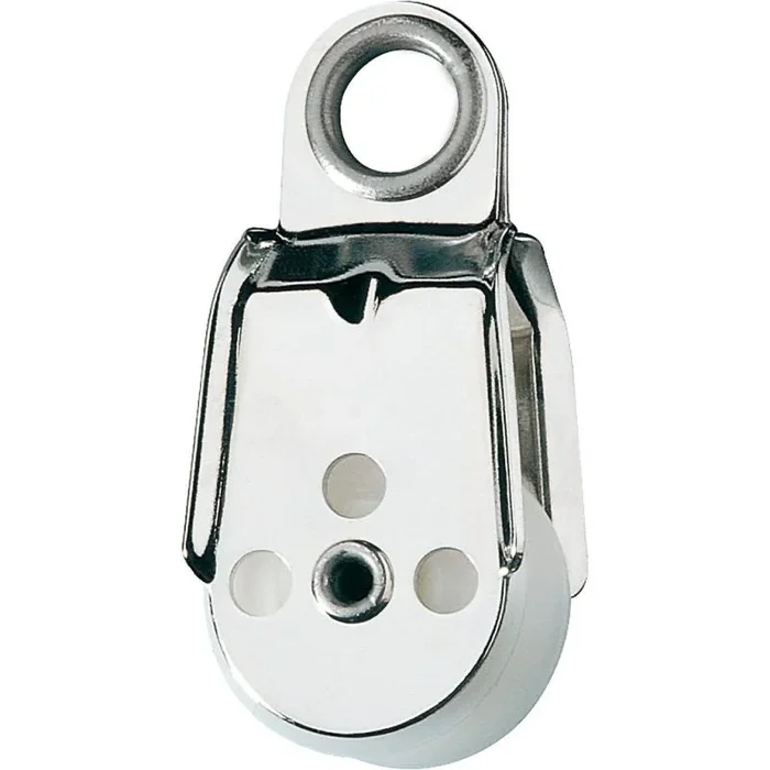 Ronstan Series 30 Utility Block with Ferrule Eye Head – Durable Stainless Steel and Acetal Sheaves for Long-Lasting Performance in Sailing Gear