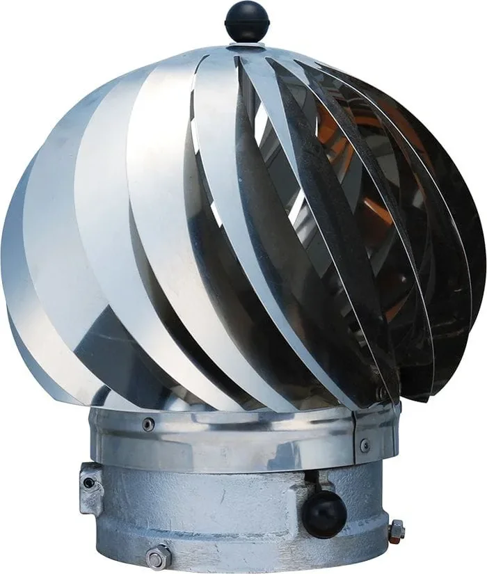 Rotary ventilator ASPIROMATIC stainless steel