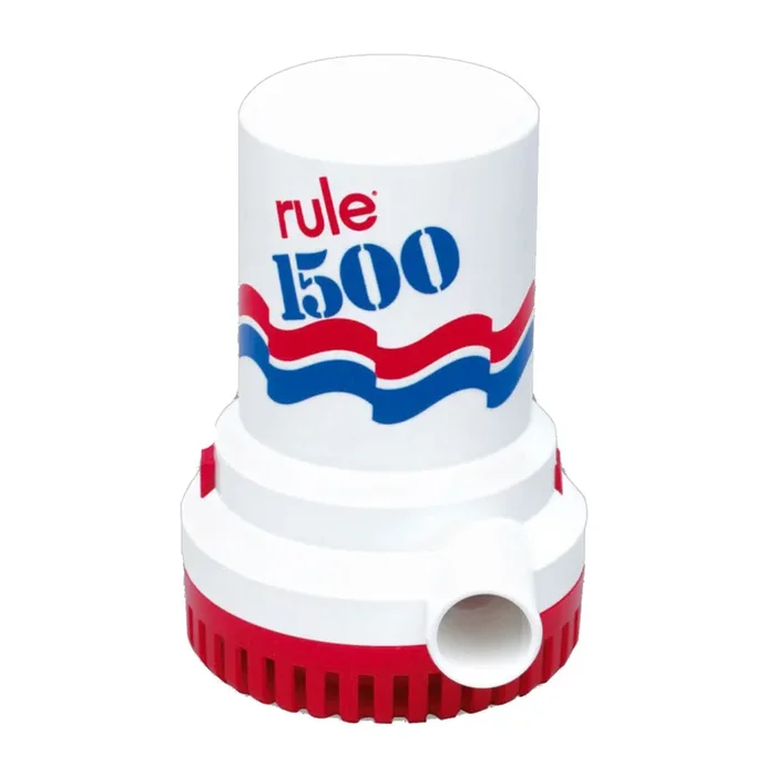 Rule 1500 GPH Non-Automatic Bilge Pump – 24v