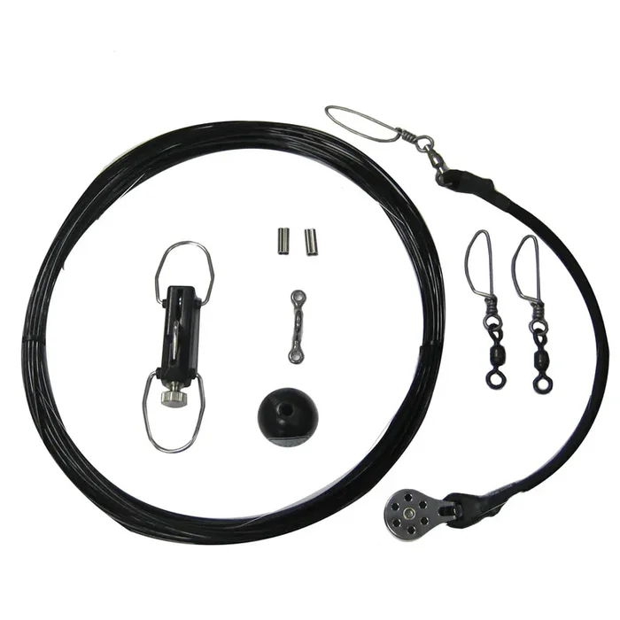 Rupp Center Rigging Kit with Klickers – Black Mono 45ft