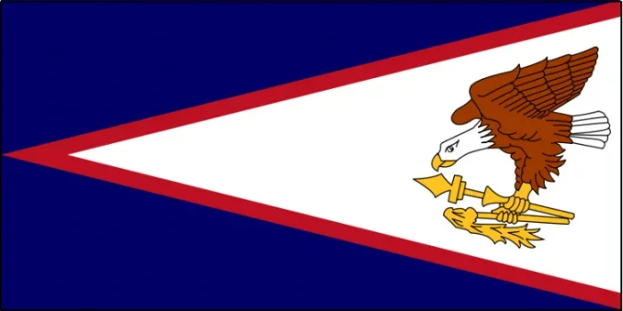 Samoa American Courtesy Flag