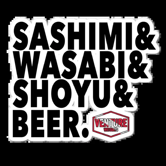 Sashimi Sticker