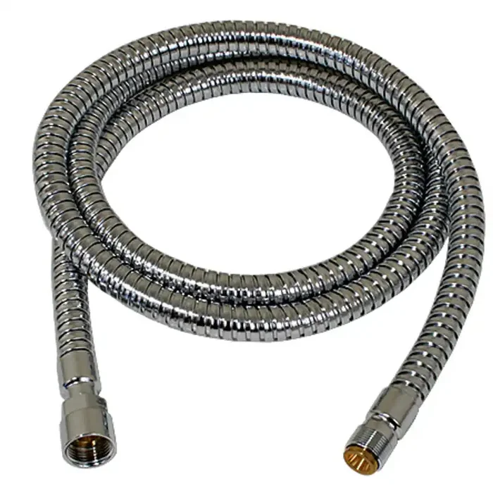 Scandvick 5‘ Chrome Flex Hose f/Elbow Sprayer Handles