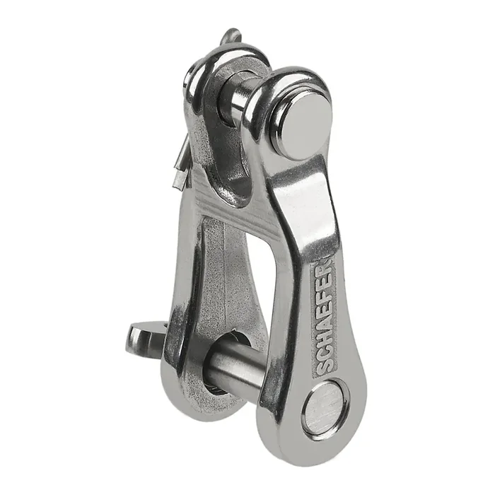 Schaefer Halyard Shackle, Inv Cast, 3/16in (5mm) Wire