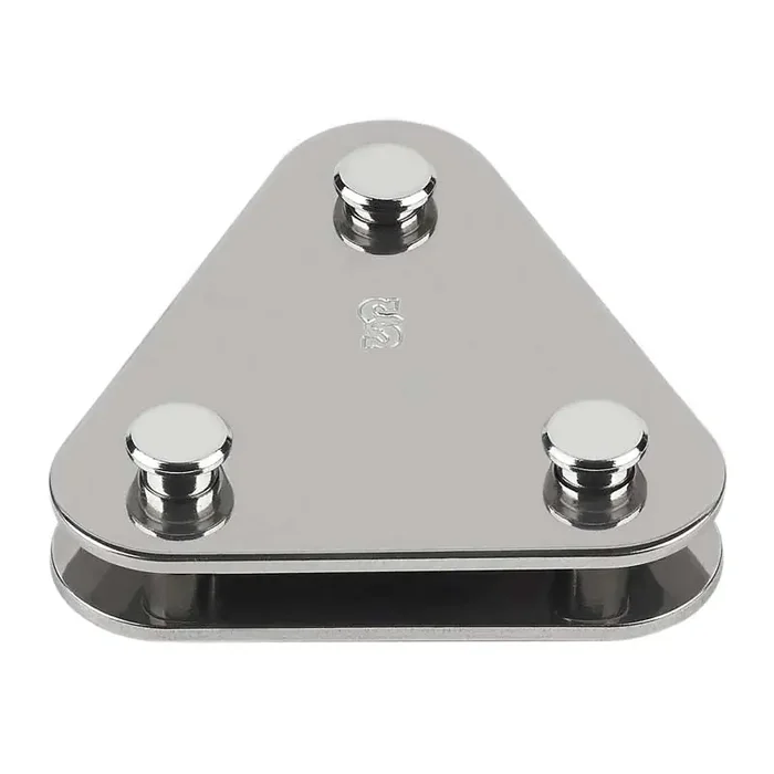 Schaefer Triangle Plate, 3/8in (10mm) Pin