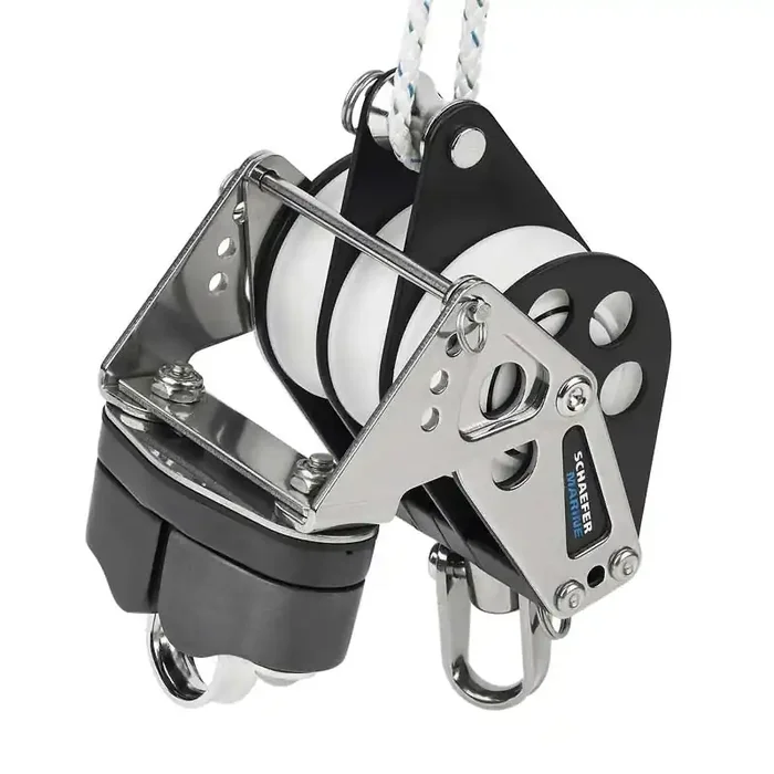Schaefer Triple Becket Block w/Adjustable Cam