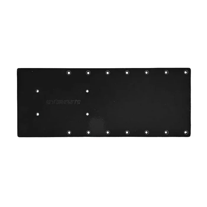 Sea Brackets 18″ Straight Trolling Motor Plate f/Garmin Kraken – Black [SEA2302-BLK]