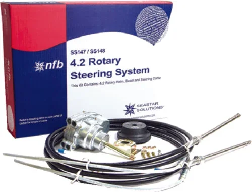 Seastar SS14816 Dometic No Feedback 4.2 Steering Kit, Dual