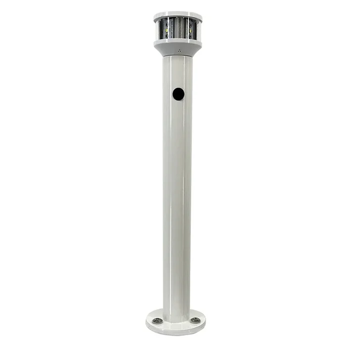 Seaview 12″ Fixed Light Post w/C5 Certified All-Round LED Light
