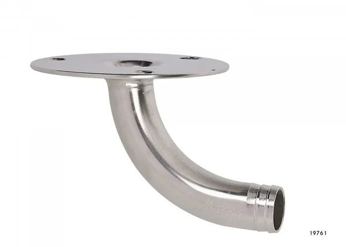 Shower drain 90° angle