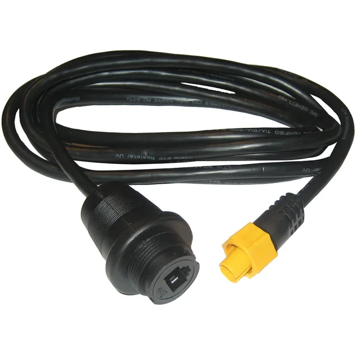 Simrad Ethernet Adapter Cable Yellow – 5P Male to RJ45 Female – 2M