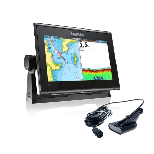 Simrad GO7 XSR Multifunction Display with HDI Transducer