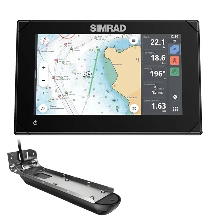 Simrad NSX 3007 7in Combo Chartplotter & Fishfinder
