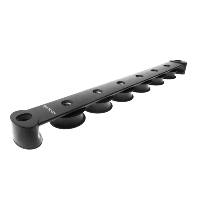 Spinlock T50 Multiple Rinvio with 6 Pulley Wheels Ø50mm – High-Performance Deck Blocks, Maximum Load 1000kg, Reduces Winch Effort, Enhances Line Durability