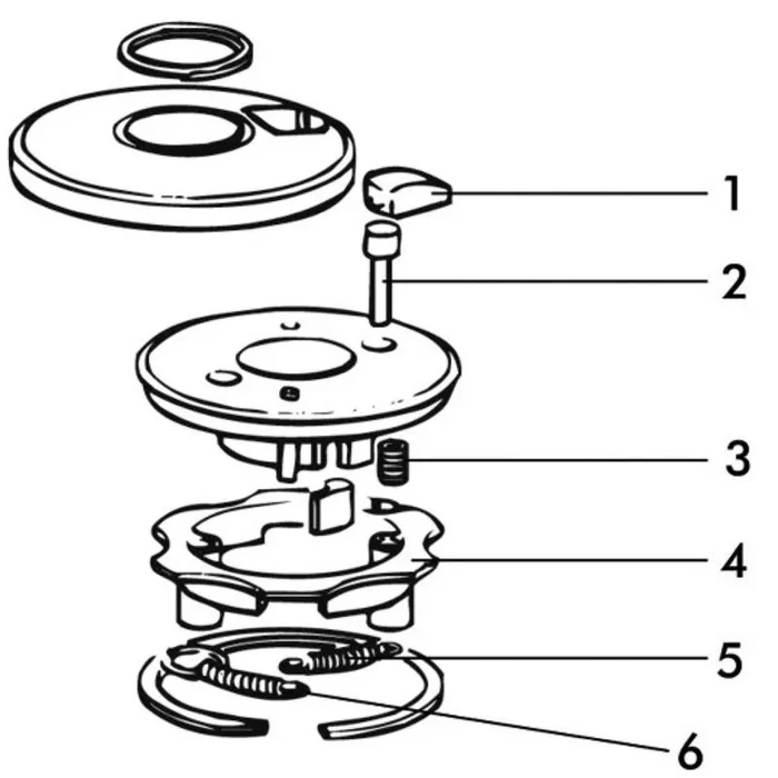 Spring Support Ring for Third Speed Lewmar – Nautical Supplies for Enhanced Sailing Performance